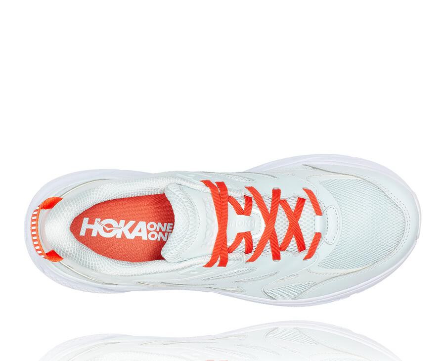 Tenis Hoka One One Feminino Azuis/Vermelhas - Clifton L - 329-CRDPQE